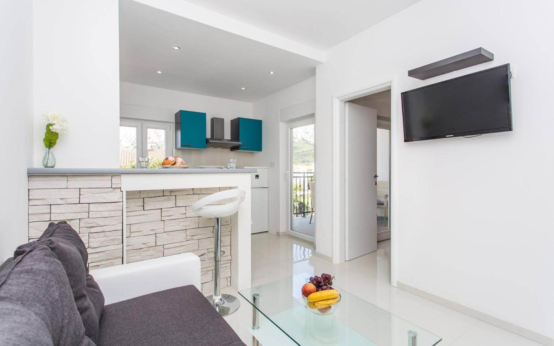 Apartments Bernardeta 1 バスカ エクステリア 写真